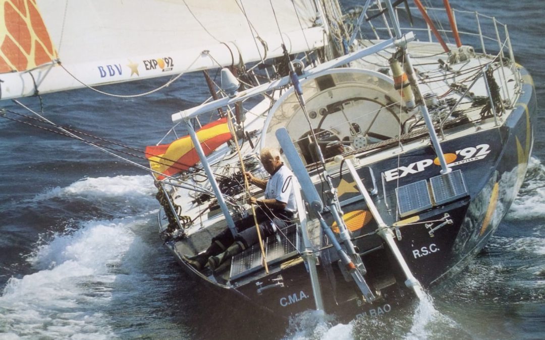 1990-91 BOC Challenge amb el “BBV-Expo92” i José Luis Ugarte